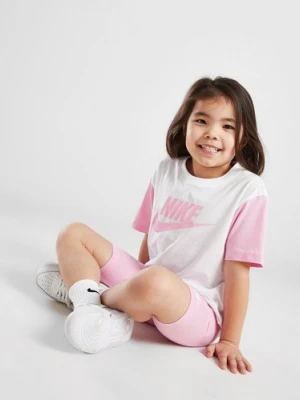 Nike Komplet (G)Cblk Tee/sht Wht/pnk G