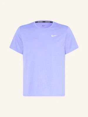 Nike Koszulka Do Biegania Breathe Miler blau JASNONIEBIESKI