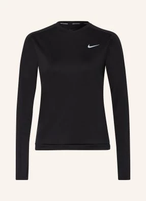 Nike Koszulka Do Biegania Dri-Fit schwarz