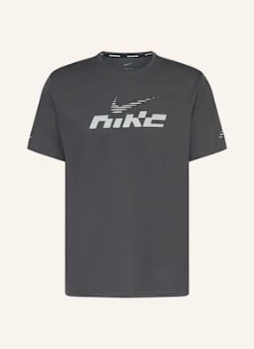 Nike Koszulka Do Biegania Miler Flash Ss grau