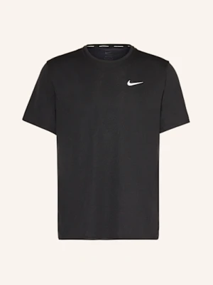 Nike Koszulka Do Biegania Miler schwarz
