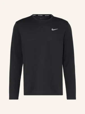 Nike Koszulka Do Biegania Miler schwarz