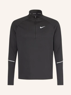 Nike Koszulka Do Biegania Miler schwarz CZARNY