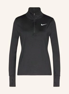 Nike Koszulka Do Biegania schwarz