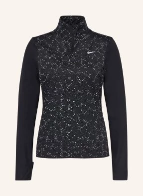 Nike Koszulka Do Biegania Swift Element schwarz