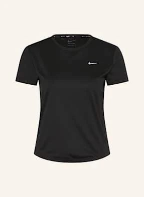 Nike Koszulka Do Biegania Tempo schwarz