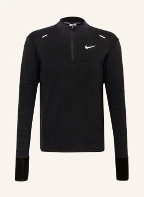 Nike Koszulka Do Biegania Therma-Fit Repel schwarz