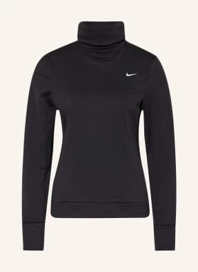 Nike Koszulka Do Biegania Therma-Fit Swift Element schwarz