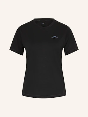 Nike Koszulka Do Biegania Trail Dri-Fit schwarz