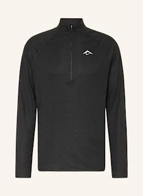 Nike Koszulka Do Biegania Z Piki Trail schwarz