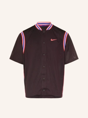 Nike Koszulka Funkcyjna Court Slam O Luźnym Kroju rot