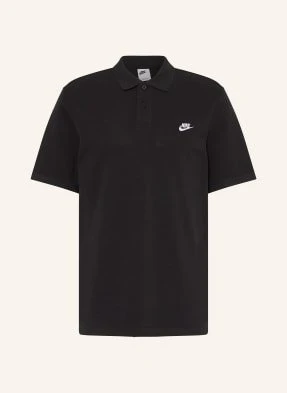 Nike Koszulka Polo Z Piki schwarz