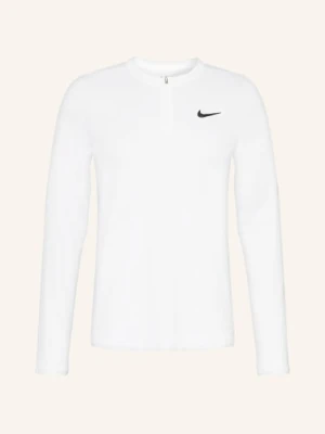 Nike Koszulka Z Długim Rękawem Court Dri-Fit Advantage Z Siateczki weiss