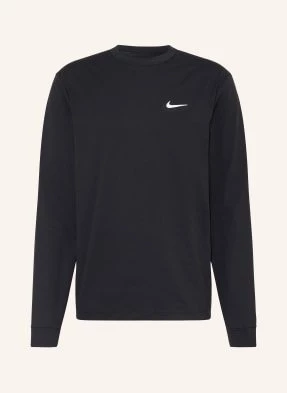 Nike Koszulka Z Długim Rękawem Dri Fit schwarz