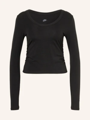 Nike Koszulka Z Długim Rękawem Sportswear Chill Knit schwarz