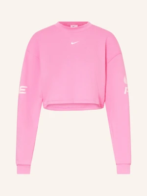 Nike Krótka Bluza Nierozpinana Pro Dri-Fit rosa