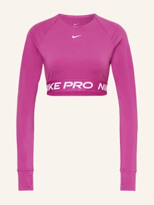 Nike Krótka Koszulka Z Długim Rękawem Pro 365 Dri-Fit lila