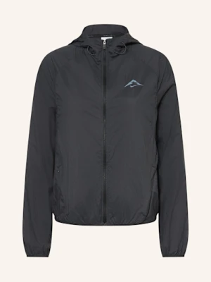 Nike Kurtka Do Biegania Trail Repel schwarz
