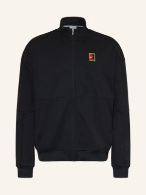 Nike Kurtka Treningowa Court Heritage schwarz CZARNY