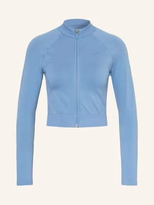 Nike Kurtka Treningowa Pro Seamless blau JASNONIEBIESKI