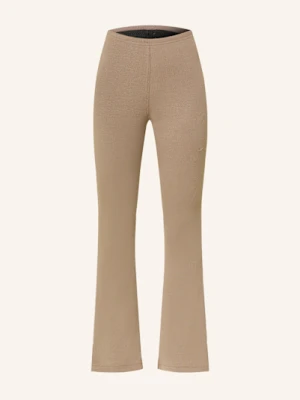 Nike Legginsy Chill Knit braun