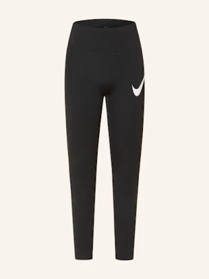 Nike Legginsy Do Biegania Tempo Swoosh Run schwarz
