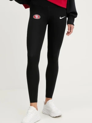 Nike legginsy Dri Fit Legging damskie kolor czarny wzorzyste 01N3-912Z-9B-DUN