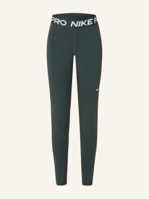 Nike Legginsy Nike Pro Z Siateczką grau