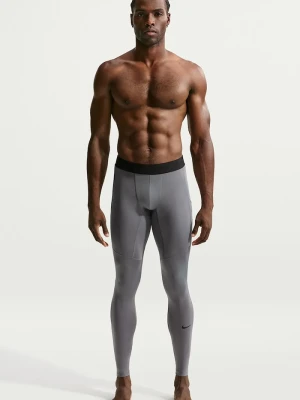 Nike legginsy sportowe męskie Pro Dri-FIT szary