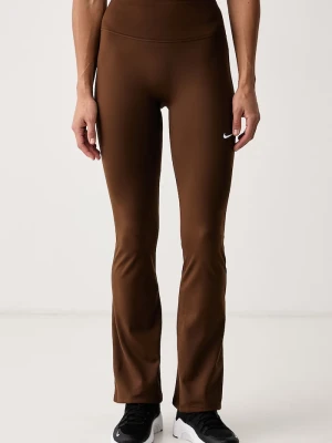 Nike legginsy sportowe One brązowy