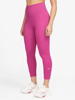 Nike Legginsy sportowe w kolorze różowym rozmiar: M