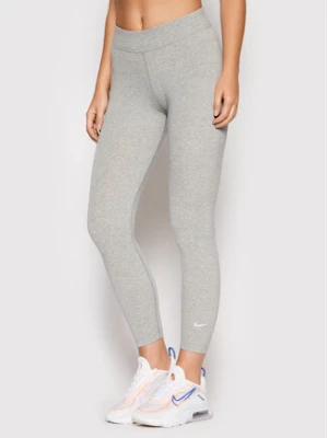 Nike Legginsy Sportswear Essential CZ8532 Szary Slim Fit