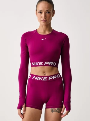 Nike longsleeve treningowy damski Pro Dri-FIT różowy