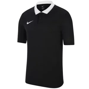 Nike M Dry Park 20 Polo CW6933-010, Męskie, Czarne, koszulki polo, poliester, rozmiar: L