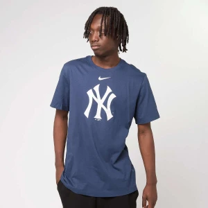 Nike New York Yankees Fuse Large Logo Tee mężczyźni T-Shirty i Polo niebieski rozmiar Odzież