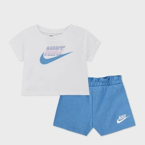 Nike NKG Jersey French Terry Short Set uniseks Rampersy i zestawy dla niemowląt niebieski rozmiar Odzież