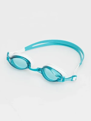 Nike okulary pływackie Chrome kolor niebieski NESSD127