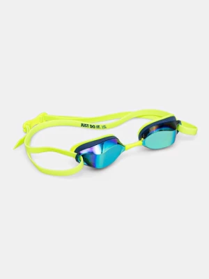 Nike okulary pływackie kolor zielony NESSF132