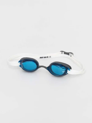 Nike okulary pływackie Legacy kolor niebieski
