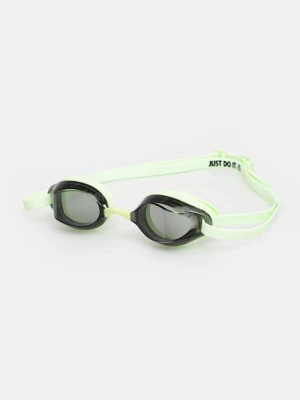 Nike okulary pływackie Legacy kolor zielony NESSD131