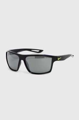 Nike okulary przeciwsłoneczne kolor czarny
