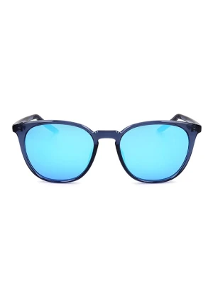 Nike Okulary przeciwsłoneczne unisex w kolorze granatowo-niebieskim rozmiar: 54