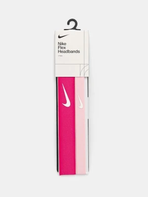 Nike opaski na głowę 2-pack kolor różowy N.100.9191.617.OS