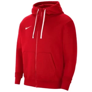 Nike Park 20 Fleece FZ Hoodie CW6887-657, Męskie, Czerwone, bluzy, bawełna, rozmiar: L