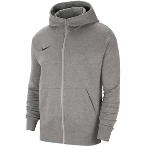 Nike Park 20 Fleece FZ Hoodie CW6891-063, Dla dzieci, Szare, bluzy, bawełna, rozmiar: M