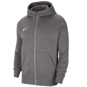 Nike Park 20 Fleece FZ Hoodie CW6891-071, Dla dzieci, Szare, bluzy, bawełna, rozmiar: M