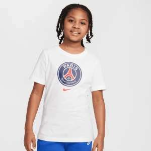Nike PSG Crest Tee uniseks T-Shirts biały rozmiar Odzież