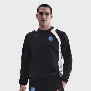 Nike PSG T90 Crew Top 3R Graphic mężczyźni Bluzy czarny rozmiar Odzież