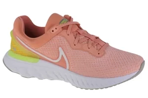 Nike React Miler 3 DD0491-800, Damskie, Różowe, buty do biegania, tkanina, rozmiar: 37,5