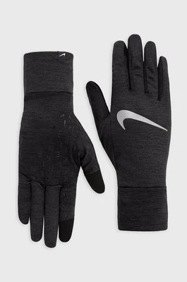 Nike rękawiczki damskie kolor czarny